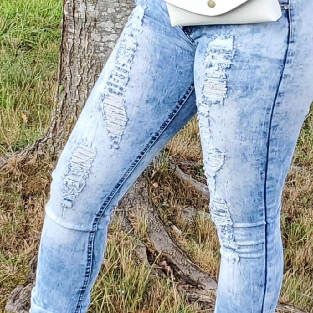 Rebel Love Deconstructed Jeans